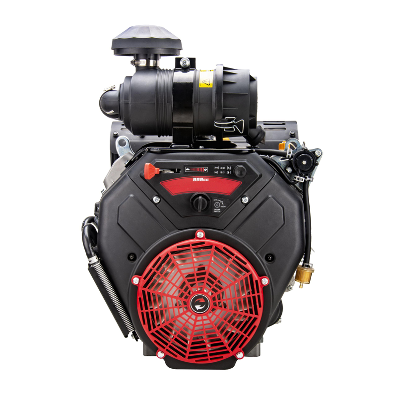 999 CC 35 PS V-Zweizylinder-Horizontal-Niederprofil-Benzinmotor mit geringerem Luftverbrauch und CE EPA EURO-V 