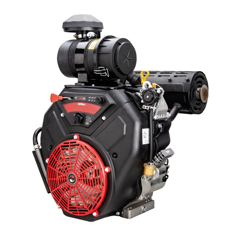 35-PS-V-Zweizylinder-Luftfilter-Benzinmotor mit niedrigem Profil und CE-EPA-EURO-V-Zertifikat