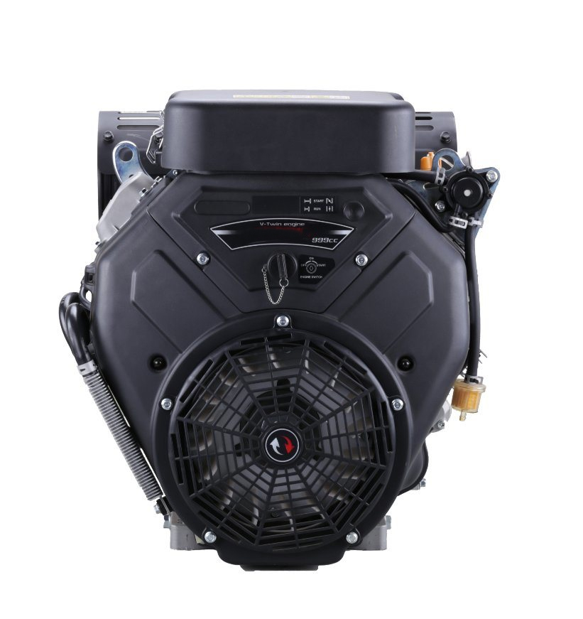 999 CC 35 PS V-Twin-Benzinmotor mit horizontaler Welle für Generator, Hochdruckreiniger, Getreideschnecke, Boot mit EPA EURO-V